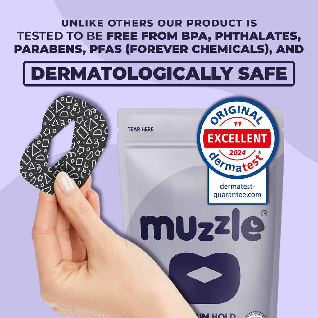 Muzzle® Mouth Tape For Kids (Medium Hold)