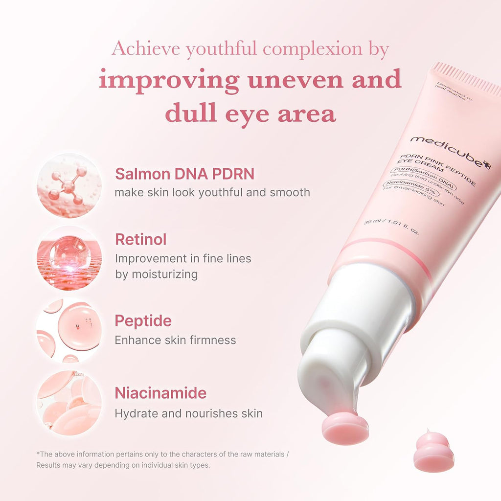 Medicube PDRN Pink Peptide Eye Cream