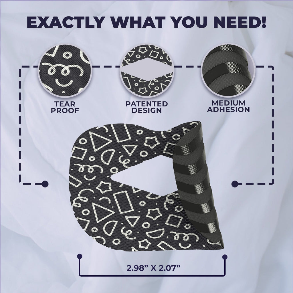 Muzzle® Mouth Tape For Kids (Medium Hold)