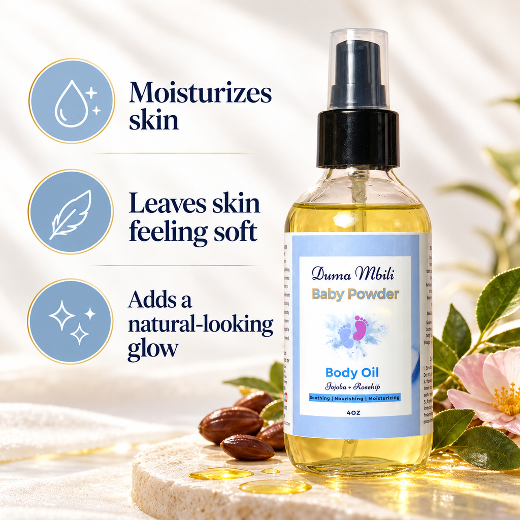 Baby Powder Body Oil