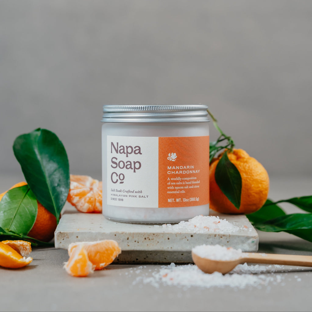Bath Salt Soak - Mandarin Chardonnay