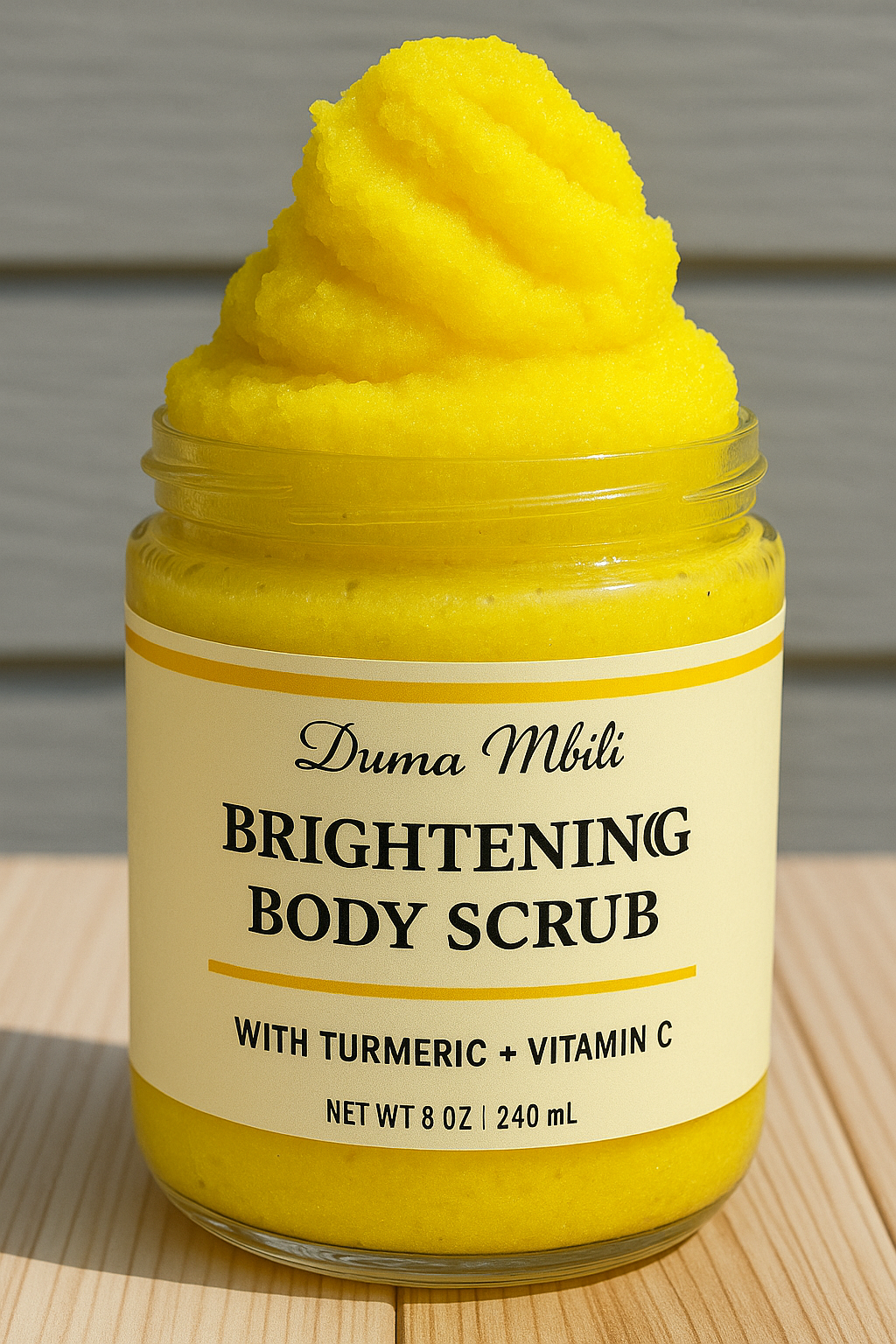 Turmeric Body Scrub