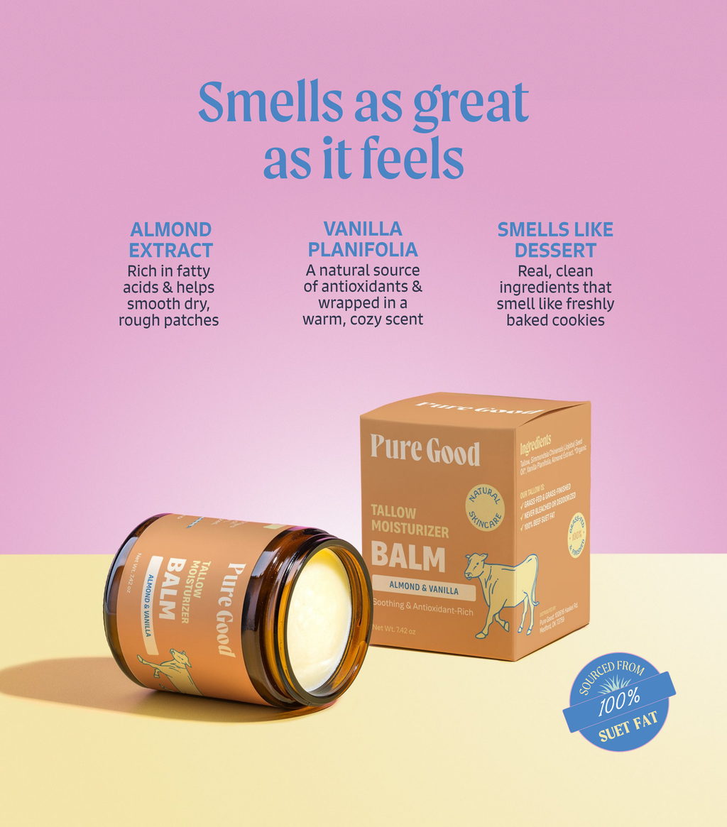 Almond & Vanilla · Tallow Balm