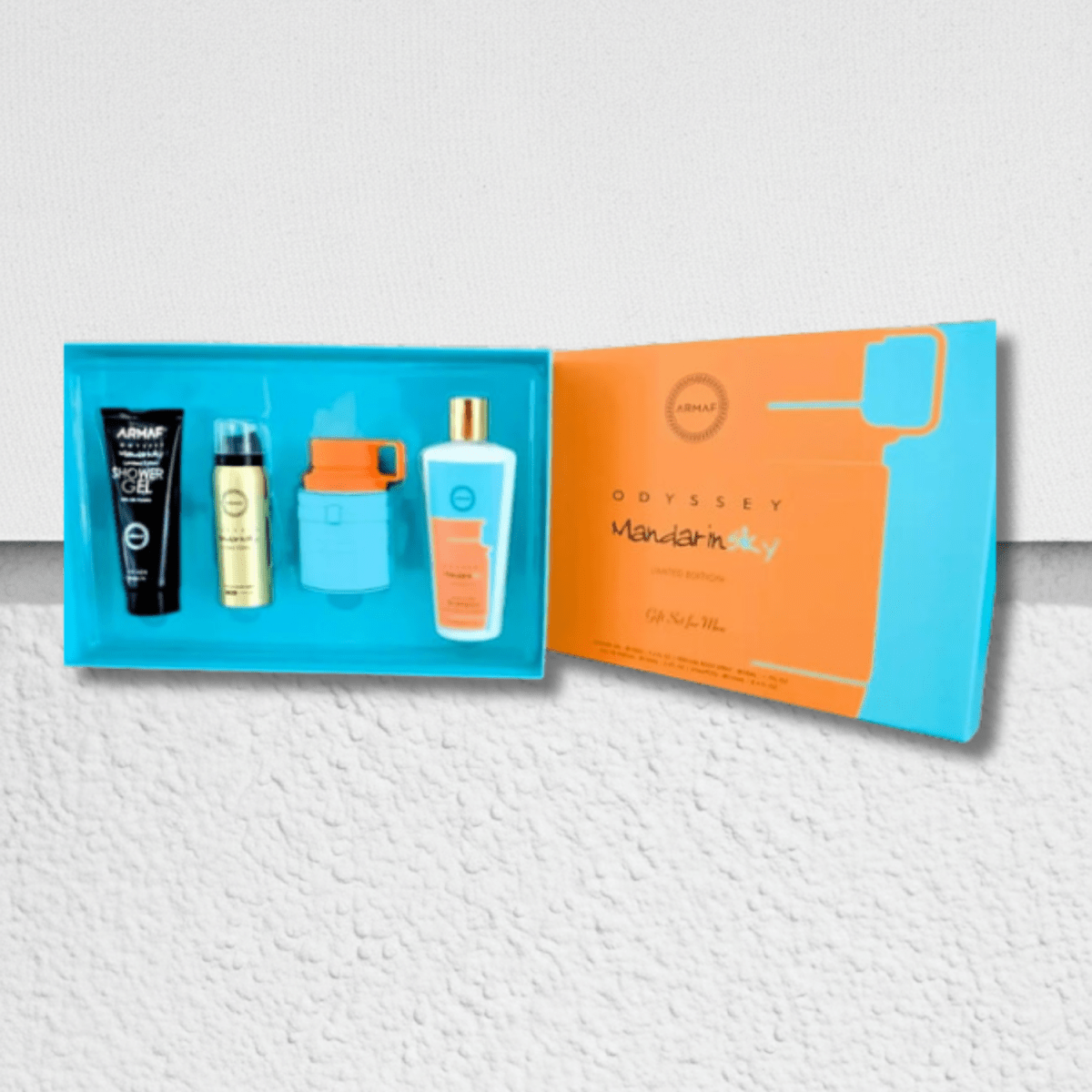 Armaf Odyssey Mandarin Sky Gift Set 4 Pcs 3.4 Oz