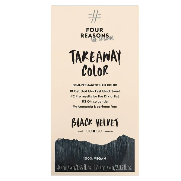 Fragrance Free Hair Color Black Velvet - 1.0 Black