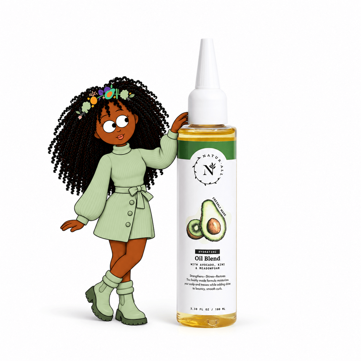 Cold Pressed Avocado Oil with Meadowfoam+
