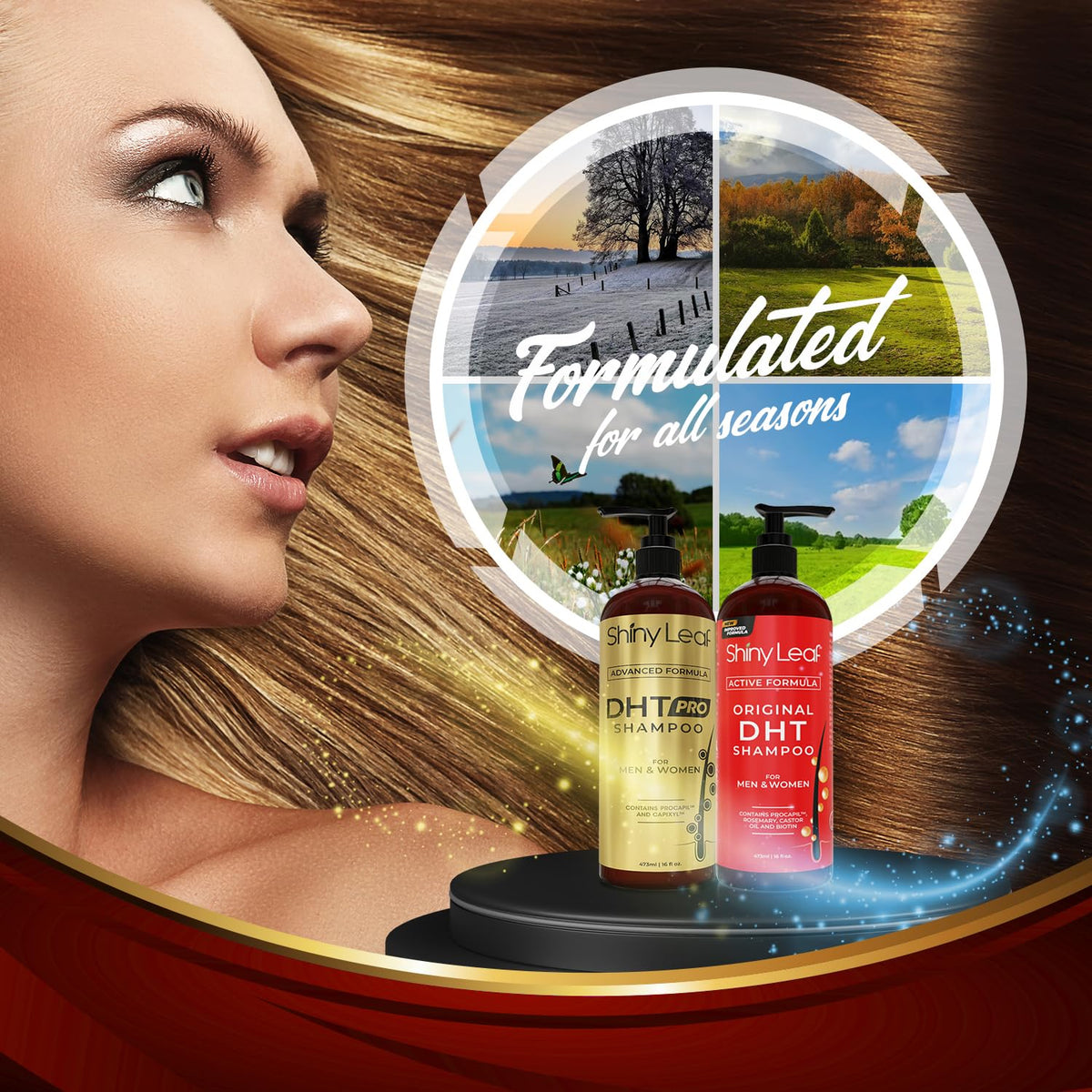 DHT Pro Shampoo and DHT Original Shampoo Bundle
