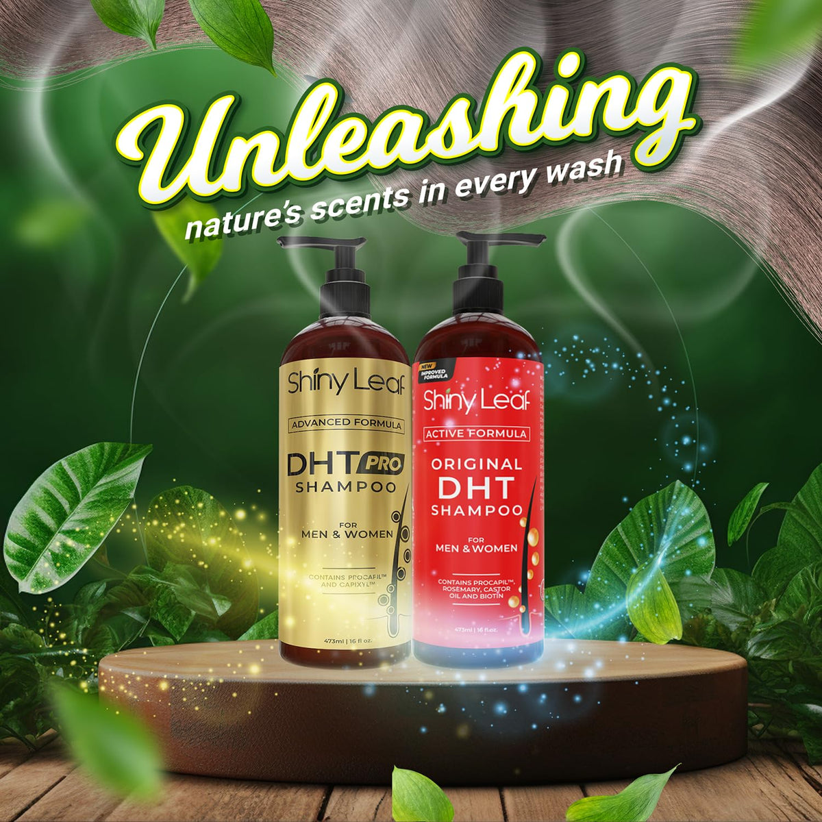 DHT Pro Shampoo and DHT Original Shampoo Bundle