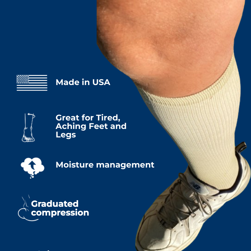 Medical Compression Stockings (Over The Calf)