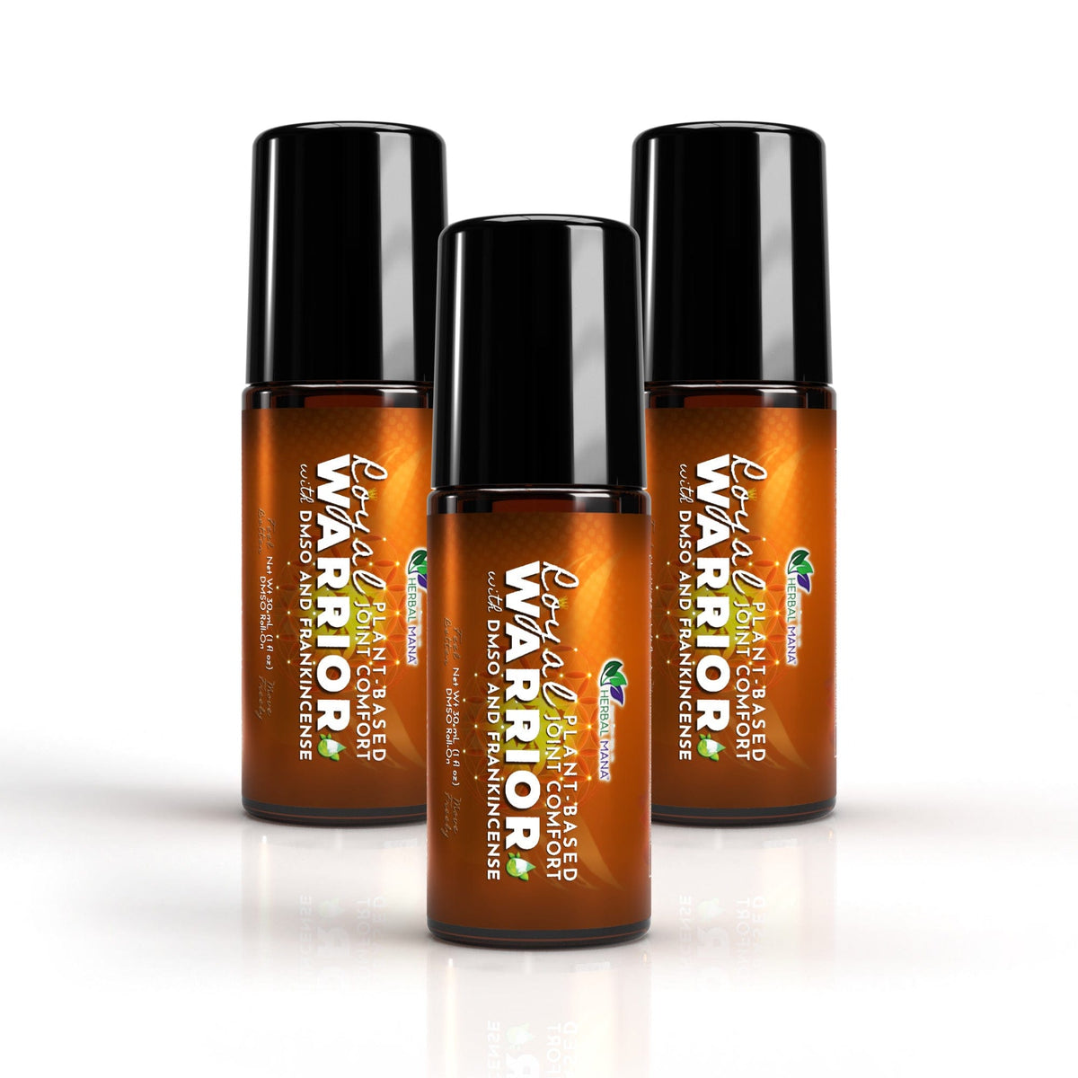 Frankincense DMSO Roll-On for Joint Comfort (No Menthol) | Royal Warrior