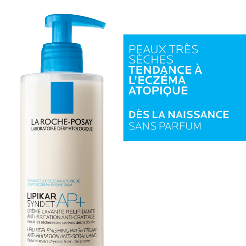 La Roche-Posay LIPIKAR Crème Lavante Relipidante Duo Set
