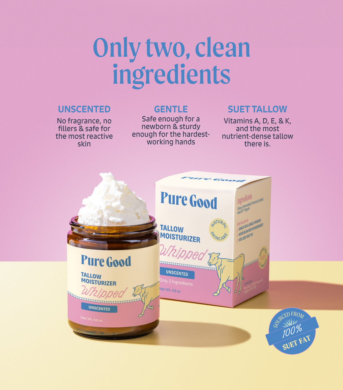 Unscented · Whipped Tallow
