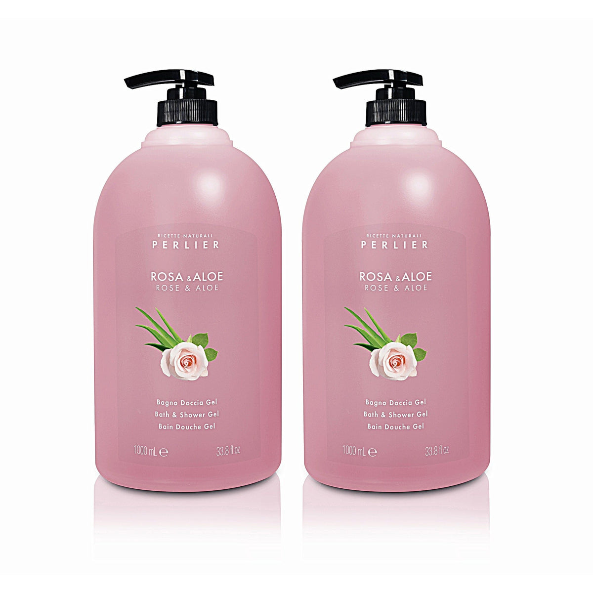 Rose + Aloe Bath & Shower Gel